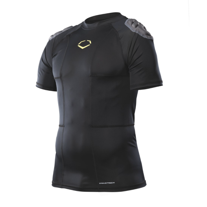 EvoShield Adult Performance Rib Shirt and Shields - Grey EvoShield Adult Performance Rib Shirt and Shields - Grey
