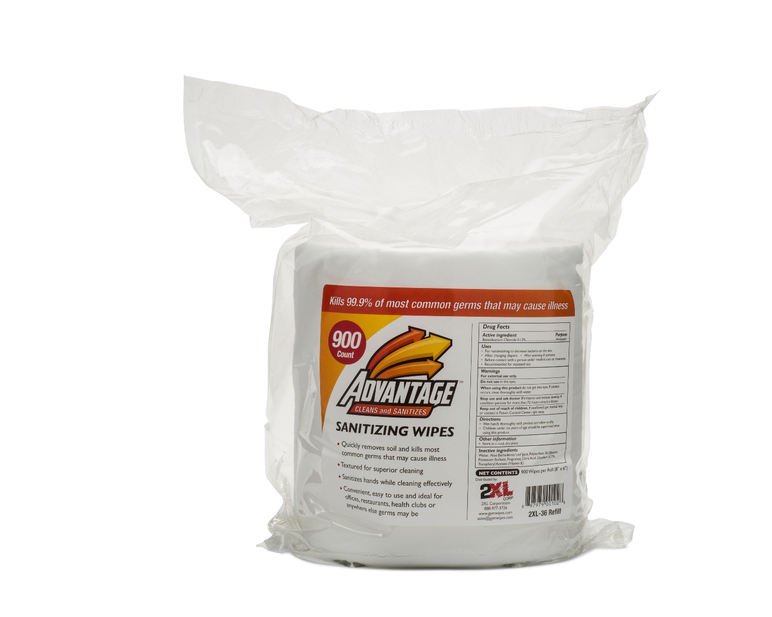 Gym Wipes Advantage Performance Health