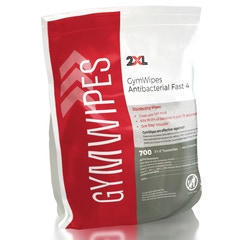 GymWipes AntiBacterial 700 - 8"x8" Towelettes