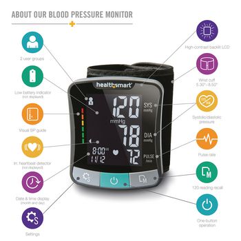 HealthSmart Premium Series Blood Pressure Monitor