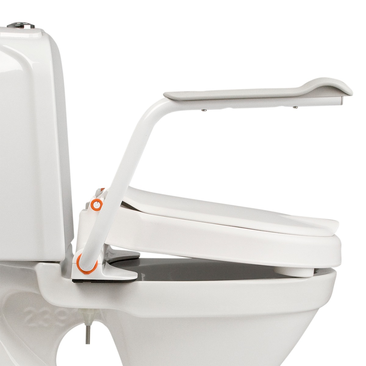 Etac Hi Loo Raised Toilet Seat with Armseat Performance Health