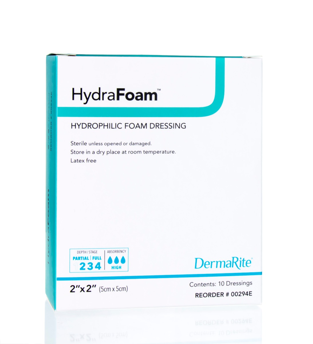HydraFoam Hydrophilic Foam Wound Dressing