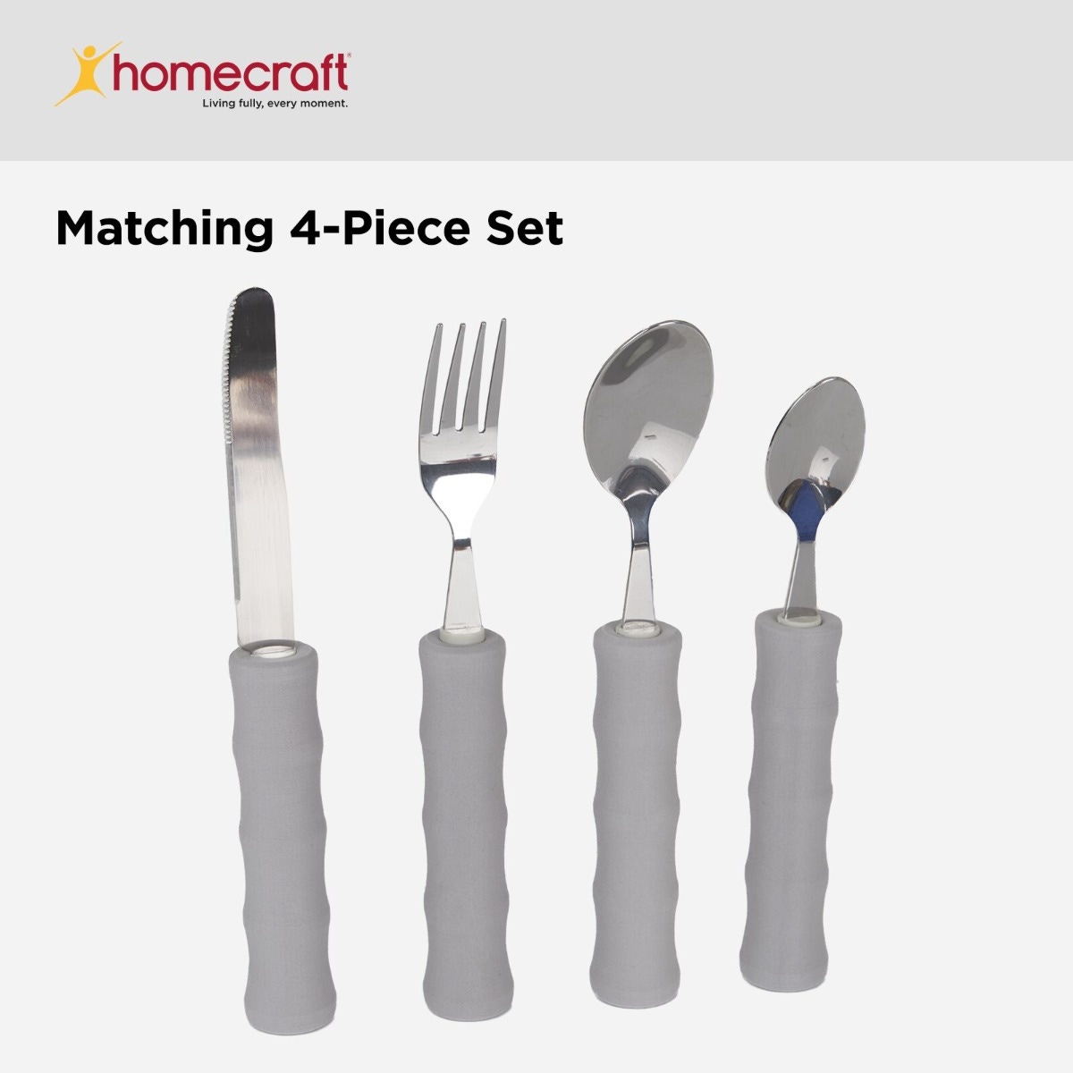 Homecraft Lightweight Foam-handled Cutlery