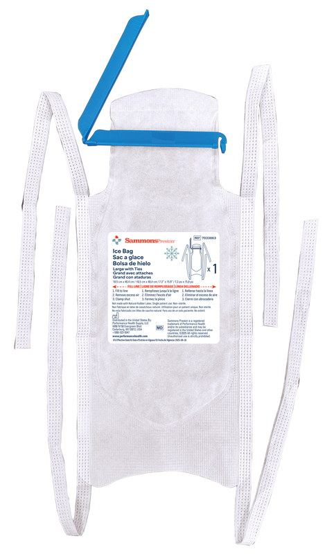 Sammons Preston Ice Bag with Clamp Closure