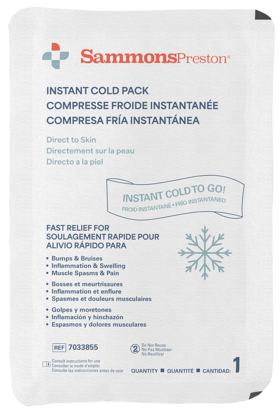 
Sammons Preston Instant Cold Packs &mdash; Direct to Skin