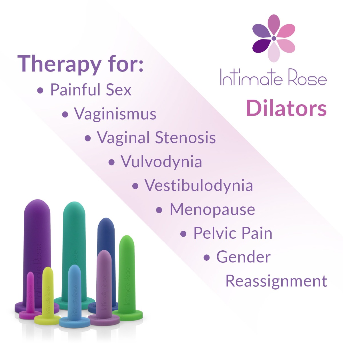 Intimate Rose 4 Pack Dilators