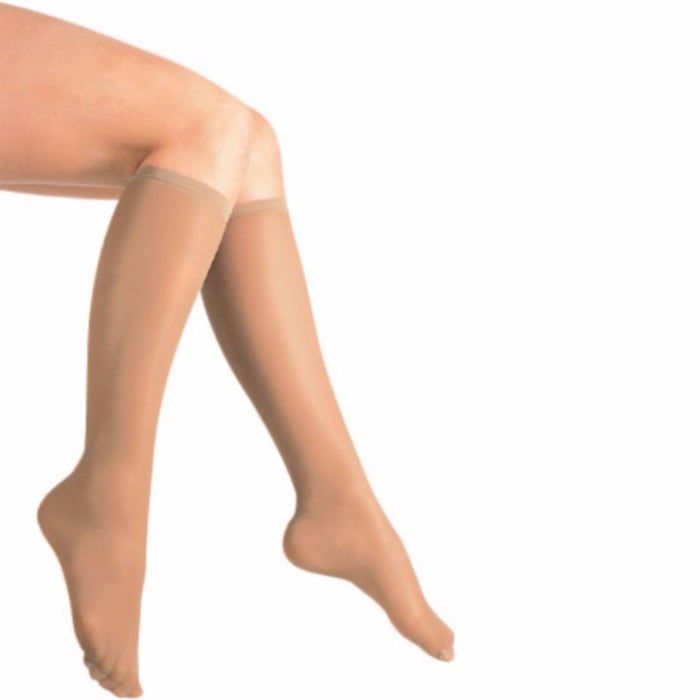 Sheer knee sales high compression stockings