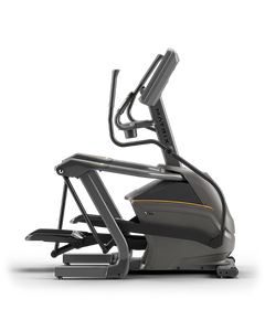 Black & dark gray Matrix Lifestyle Series Elliptical shown from the side against a white background.