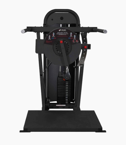 Multi-Hip Glute Machine w/Weight Stack & Shrouds
