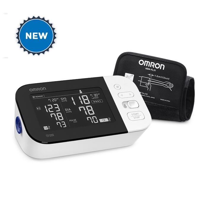  Omron Upper Arm Blood Pressure Monitor, 3 Series : Health &  Household