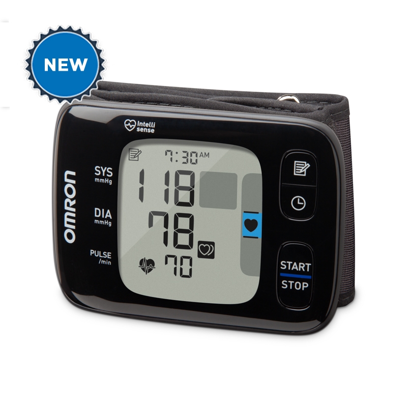 Omron 7 Series Wrist Blood Pressure Monitor Wireless Bluetooth