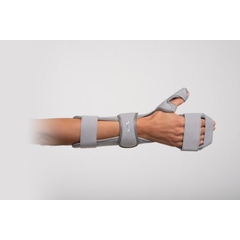 Chrisofix Orthosis for Paresis (Wrist, Hand, Thumb) - In Use, Back view of hand/wrist