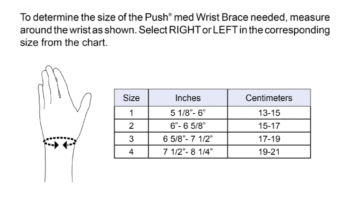 Push Med Wrist Braces
