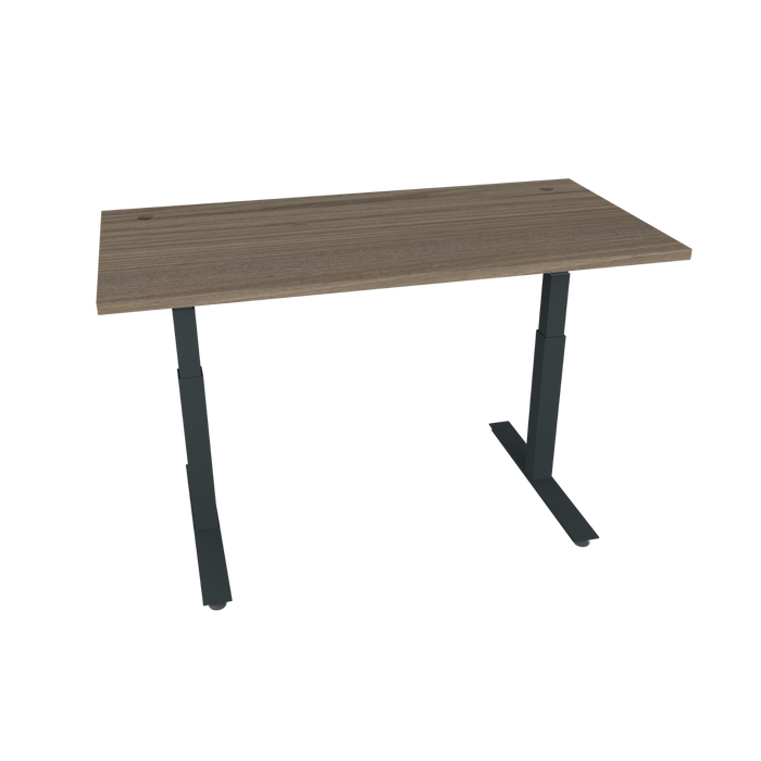 Adjustable Pivottable Pivotal Health Height-Adjustable Table, Rectangle-Sandlewood ...