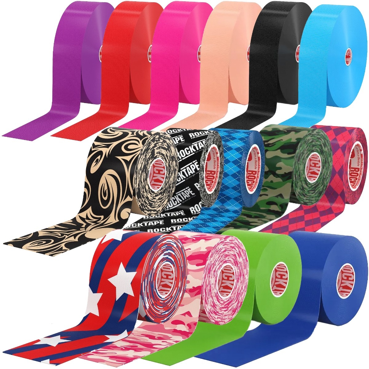 RockTape Kinesiology Tape Strongest Kinesio Tape Performance Health