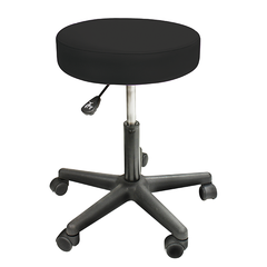 PHS Medical Rolling Stool - black
