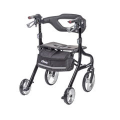 Nitro Sprint Rollator, Hemi - Standard black