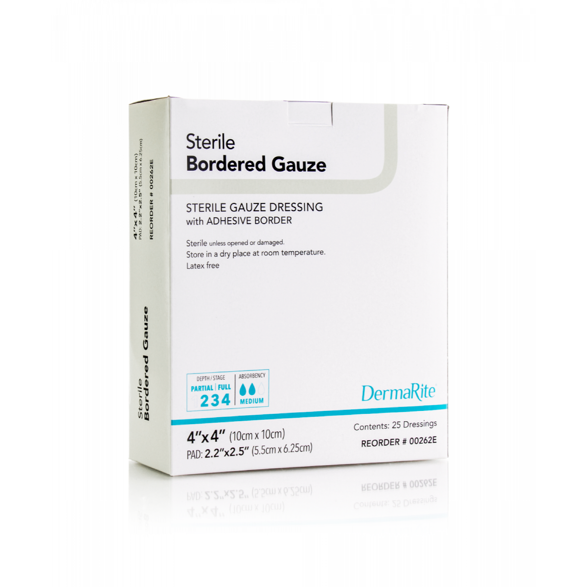 Bordered Gauze Wound Dressing With Adhesive Border Performance Health