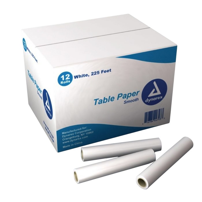 21 White Smooth Exam Table Paper - 360 Health Shop