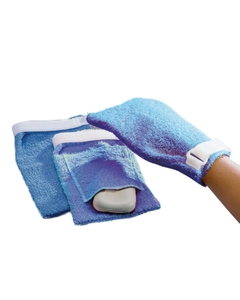 Terry Cloth Antimicrobial Wash Mitts