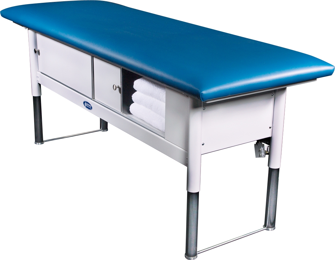 Tri W-G Treatment Table with Storage