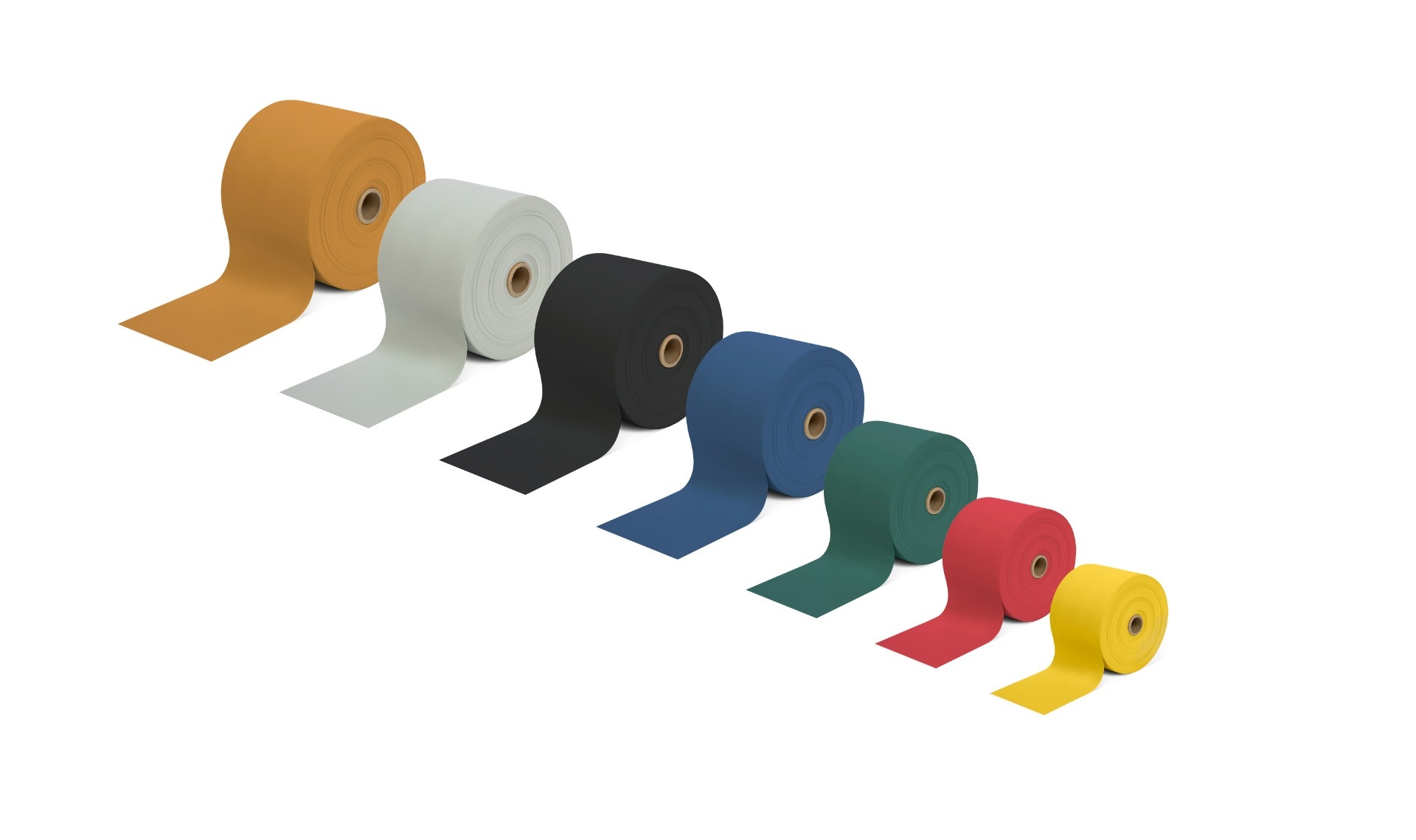 THERABAND Professional Non-Latex Resistance Bands Ideal for