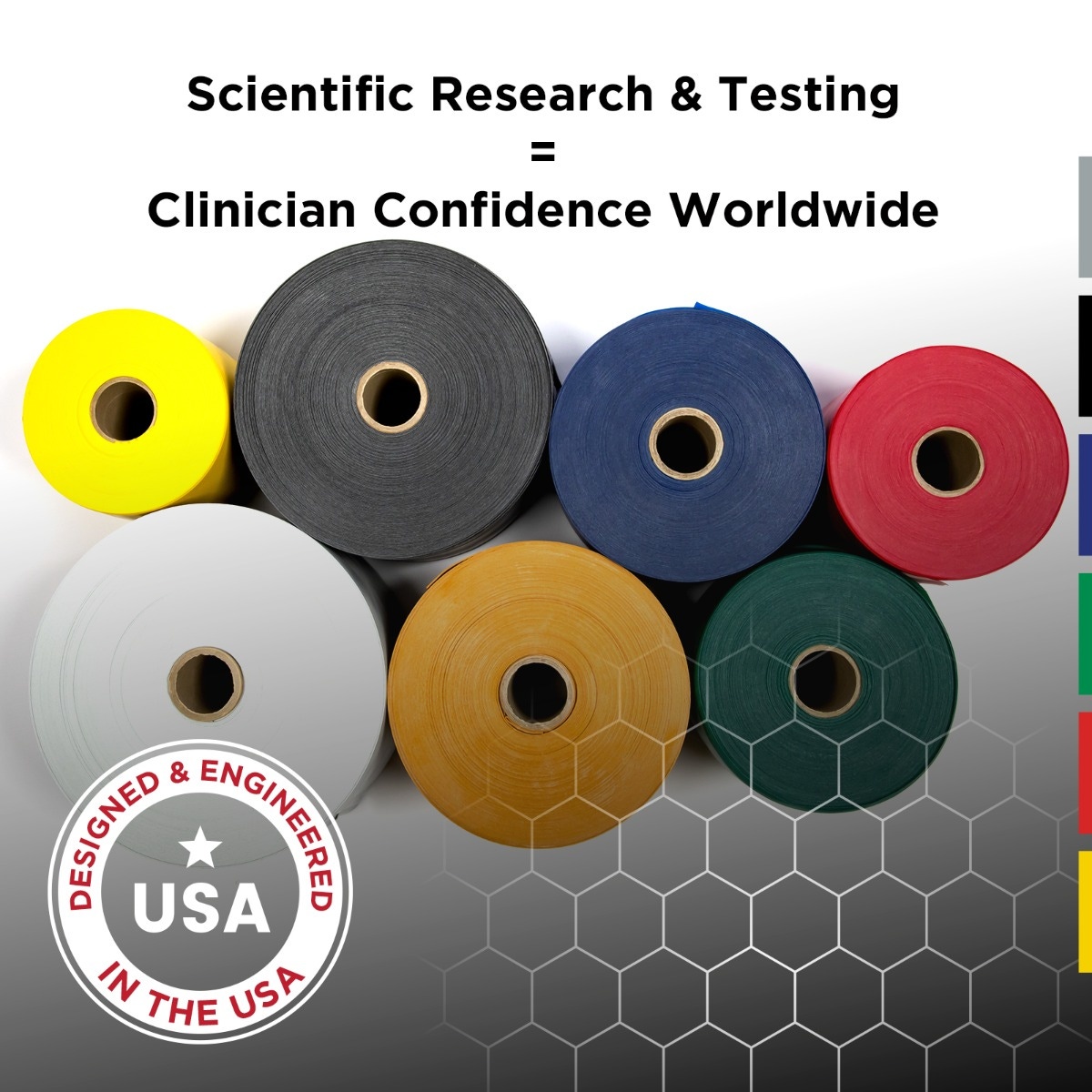 THERABAND Professional Non-Latex Resistance Bands - All Resistance Levels	
