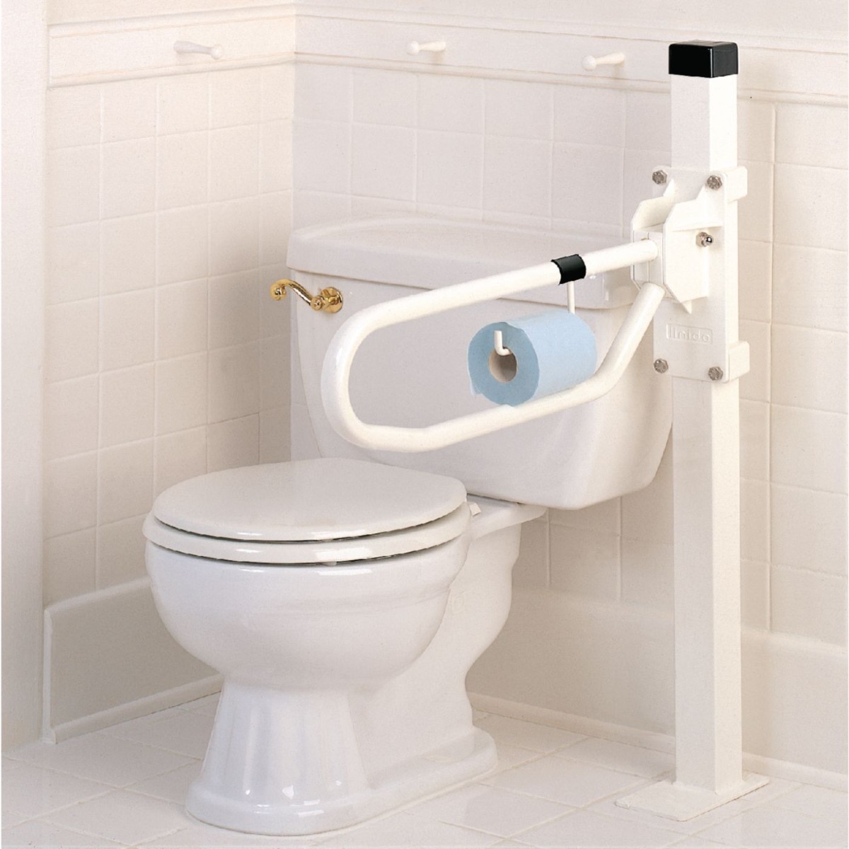 Toilet Hinged Arm Support Performance Health