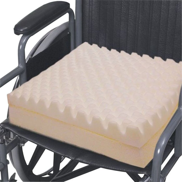 Waffle Foam/Gel Seat Cushion with Waterproof Cover