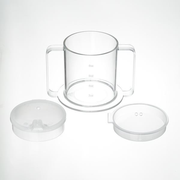 Spillproof Mug with Clear Lid