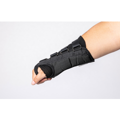 Rolyan Black D-Ring Wrist Brace