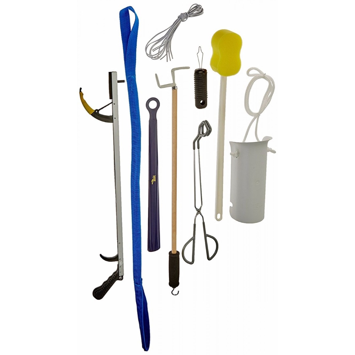 days steel bariatric offset handle adjustable cane