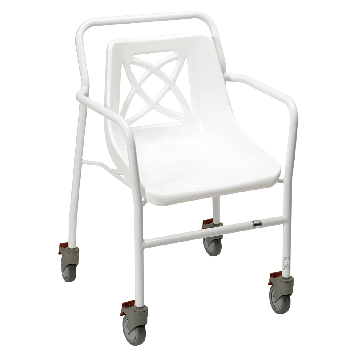 nonpadded shower chairs