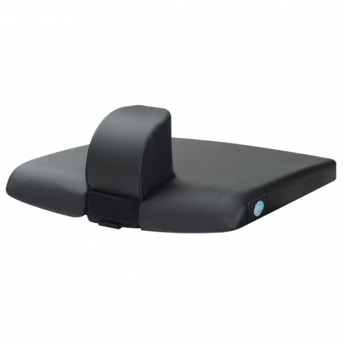 Gel Wedge Seat Cushion with Pommel, Bariatric 22 x 18 x 4 - 2 - Better Posture and Hip Positioning - High Density Foam and Pressure