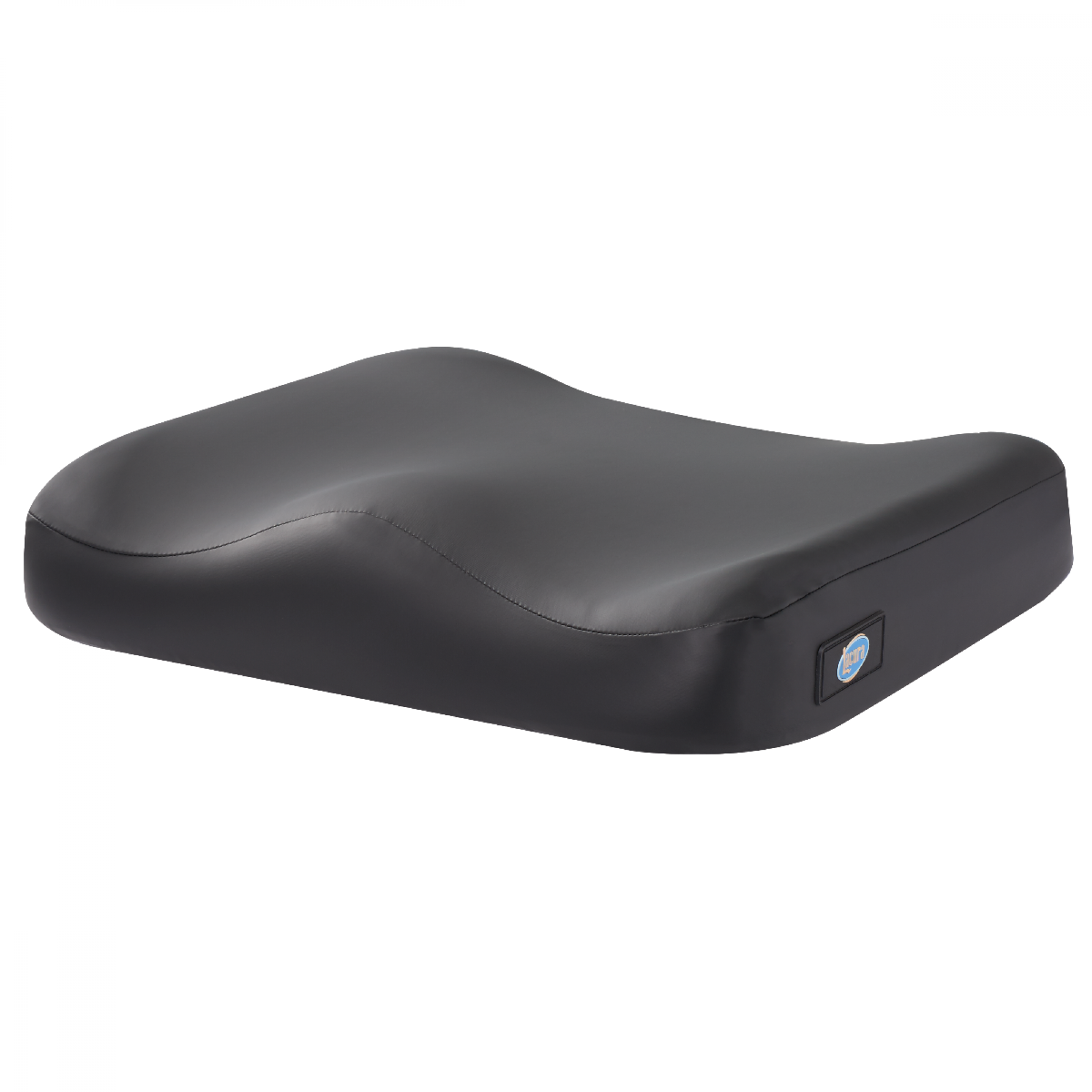 Wedge Pommel Wheelchair Cushion Gel-Foam Non Slip Position