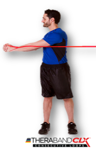 man doing core rotation