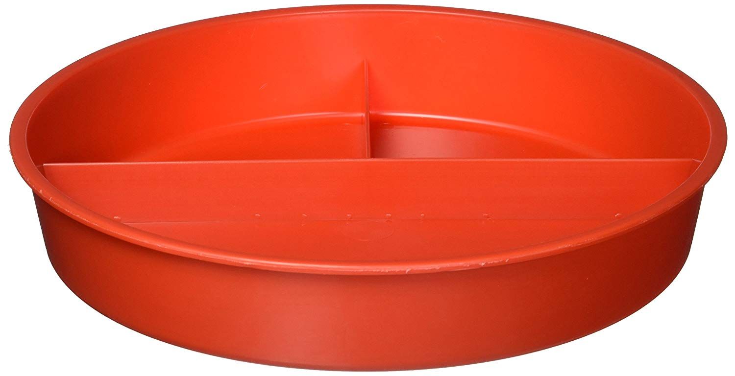 high sided divided dish