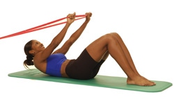 Abdominal Crunches TheraBand