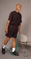 Theraband Hip Extension (Kick Backs) in Standing