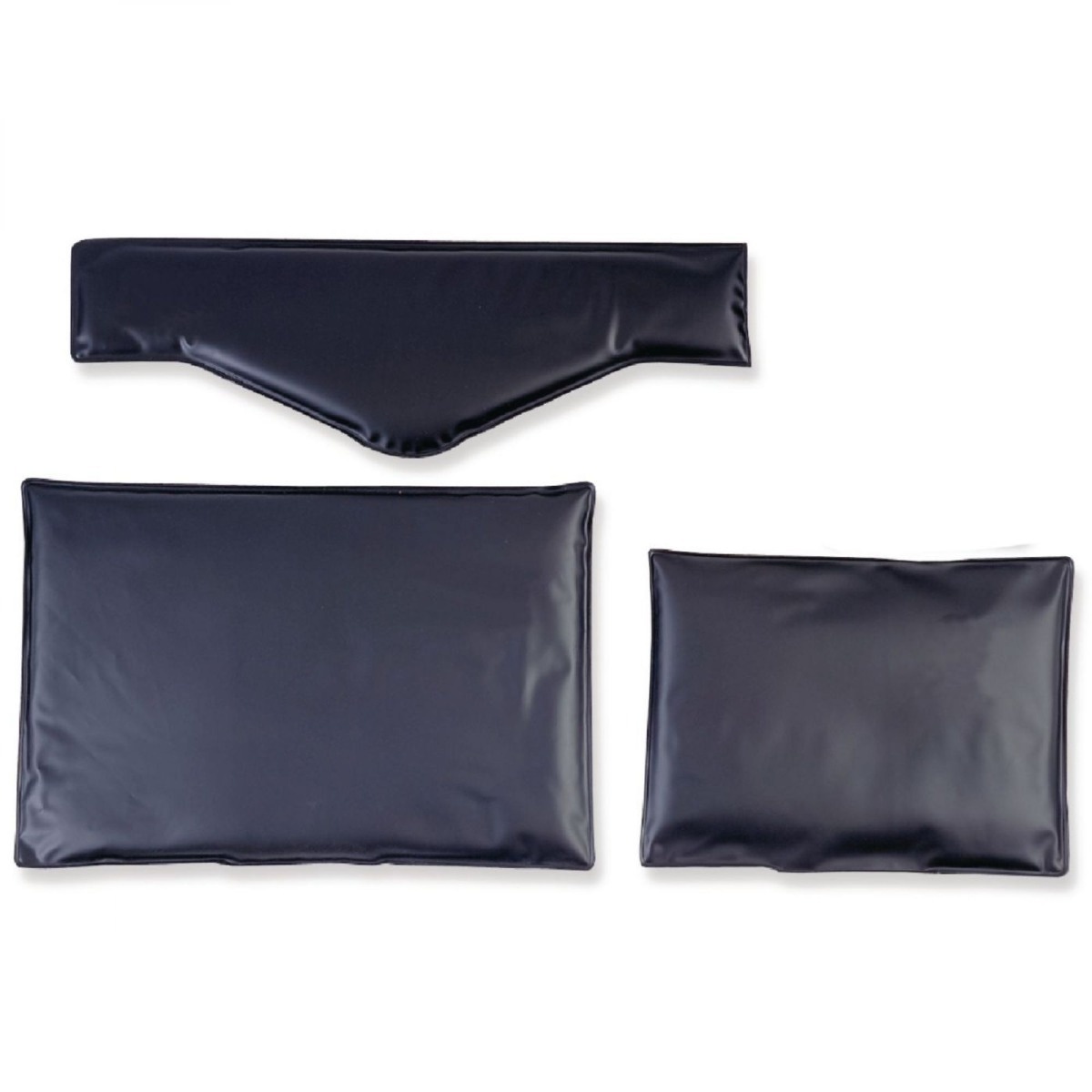 3 black extra durable cold pacs by Sammons Preston