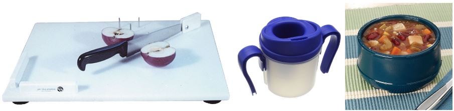 Cutting Board/Drinking Cup/ Weighted Bowl