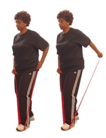 standing elbow extension