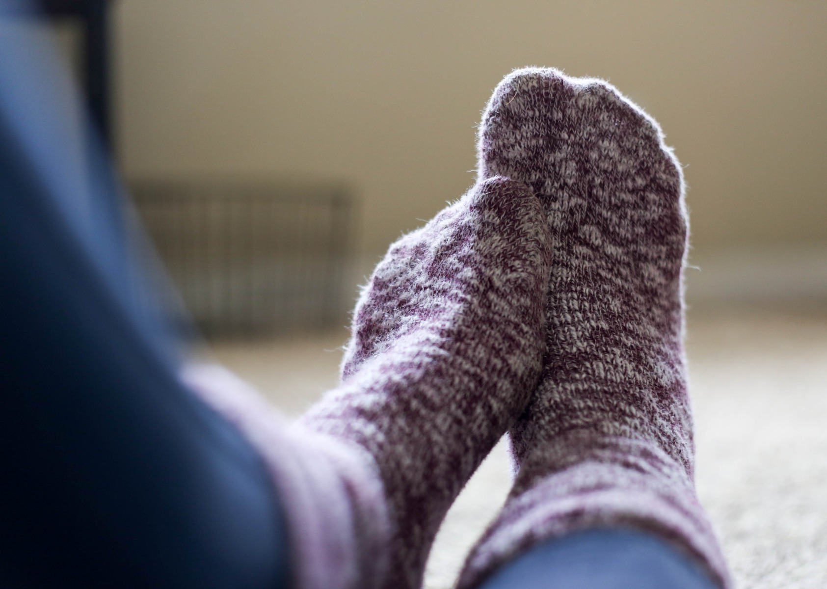 Getting Cozy with Fuzzy Socks