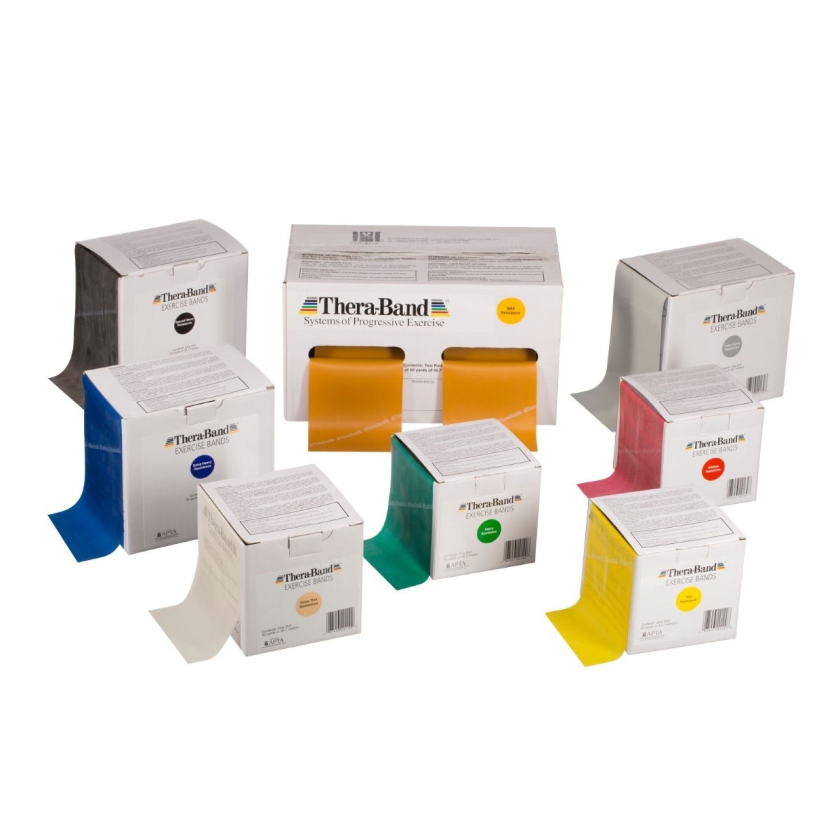 THERABAND latex resistance bands