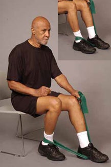 Seated resistance band exercises best sale