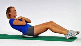 TheraBand Stability Disc Abdominal Crunch