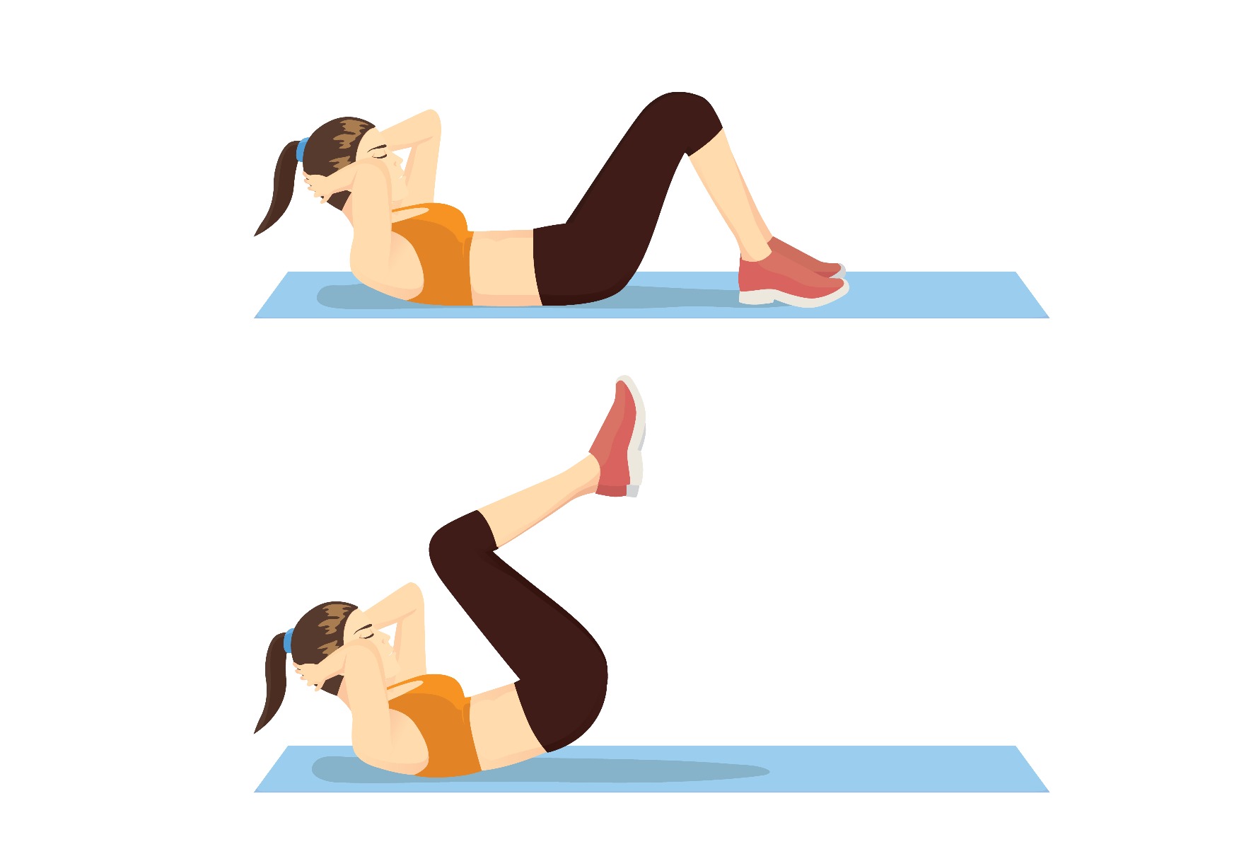 reverse crunch