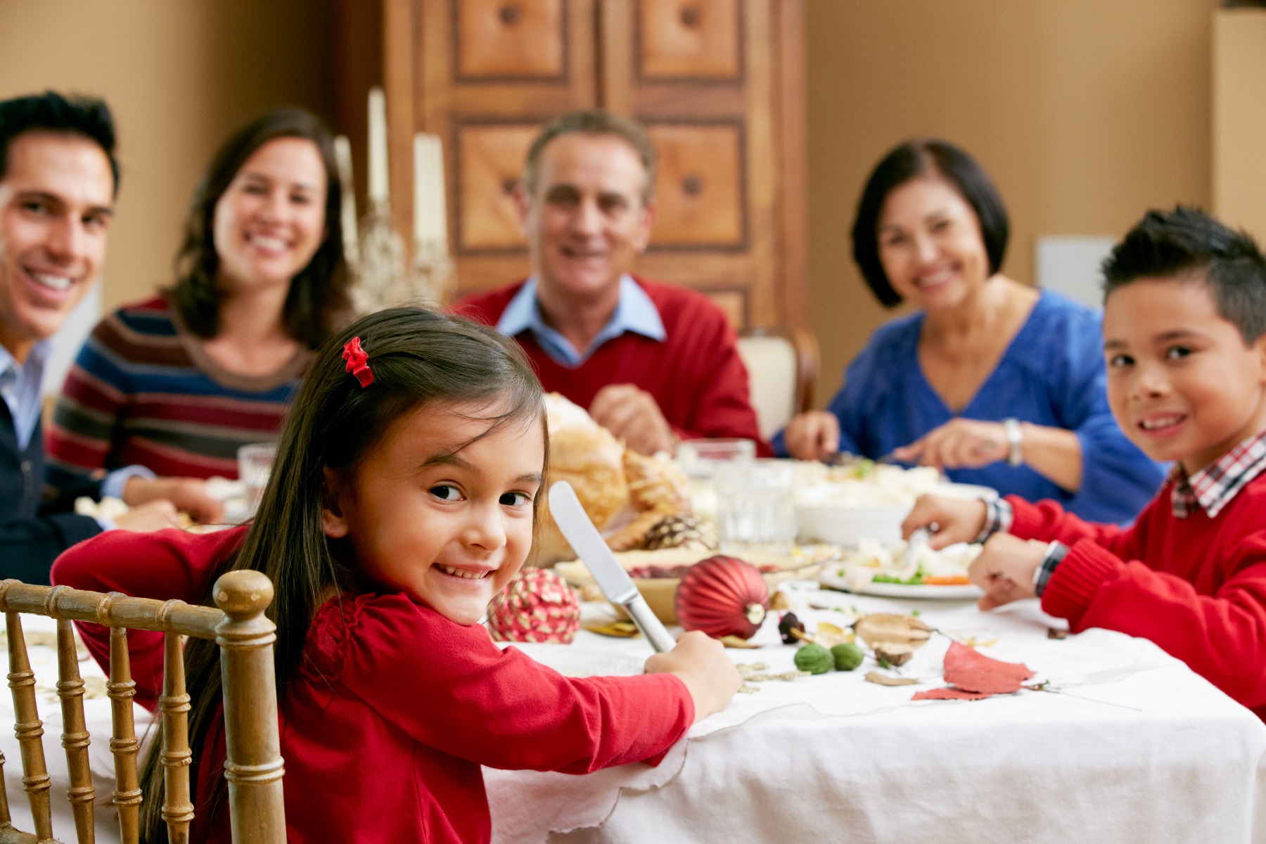 holiday family meal