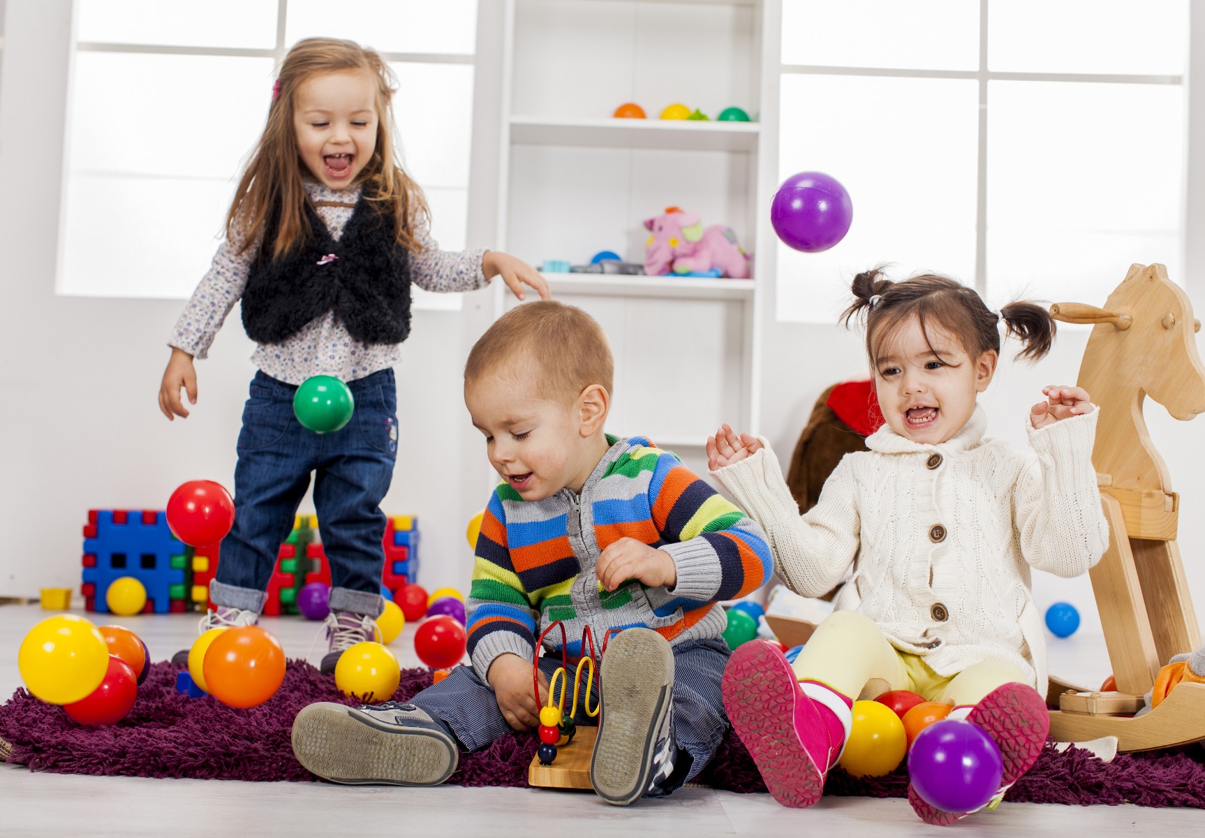 toddlers playing together