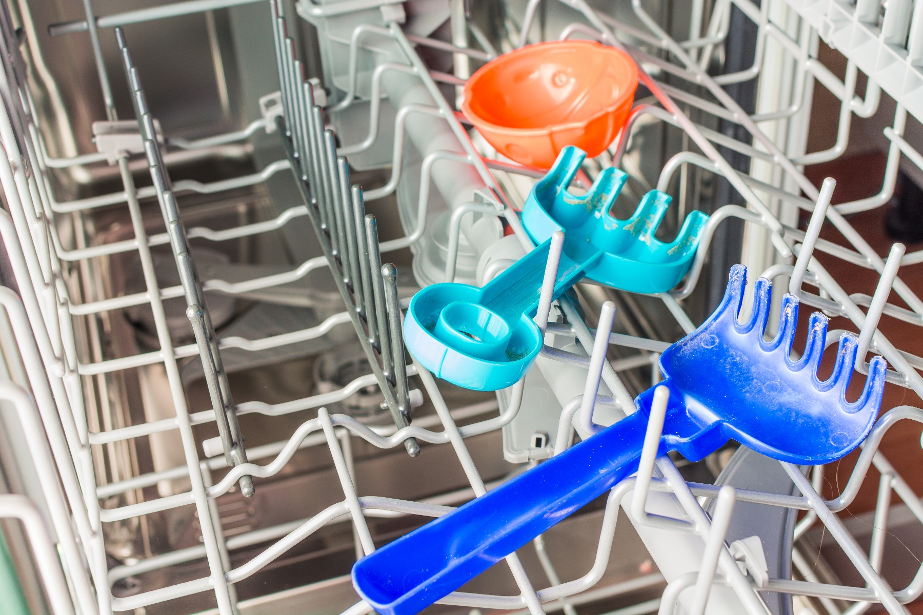 toys in dishwasher